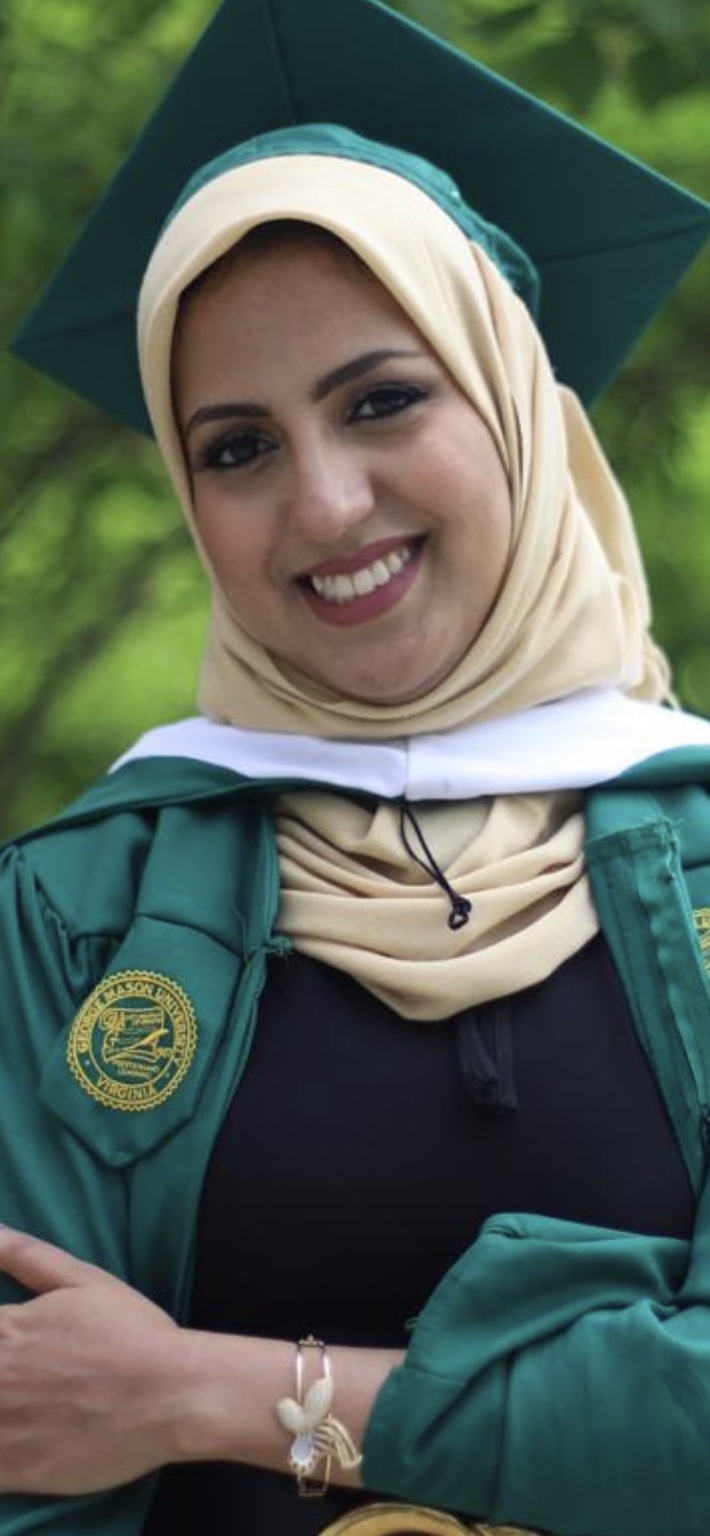 Mounna Tamek at her graduation